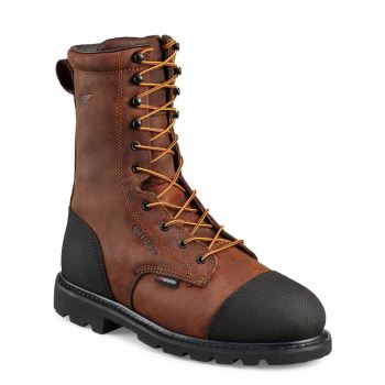 Red Wing TruWelt 10-inch Insulated Waterproof Safety Toe Metguard Veiligheidsschoenen Heren Bruin/Zwart - 4489